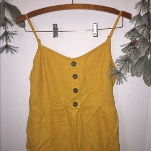Mustard Yellow Jumpsuit